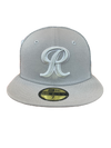 Tacoma Rainiers New Era 59Fifty Gray Mesh Fitted