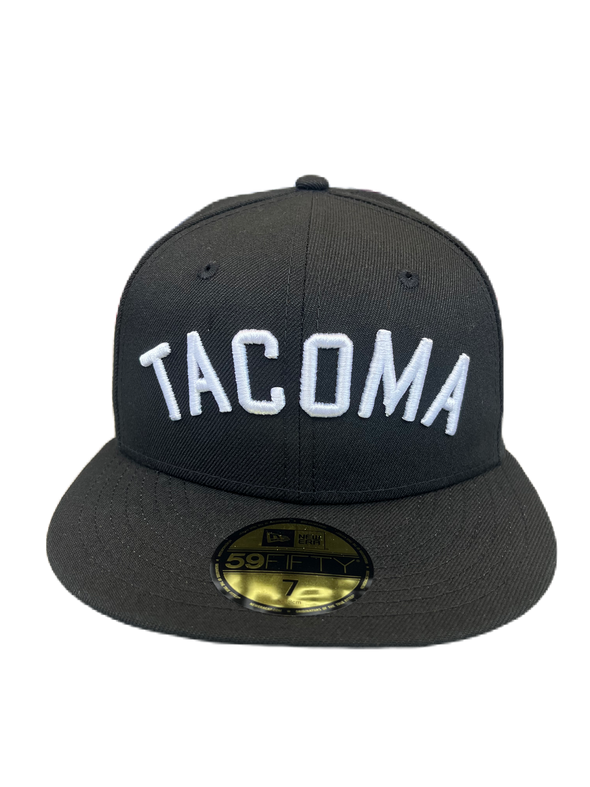 Tacoma Rainiers New Era 59Fifty Black Tacoma Cap