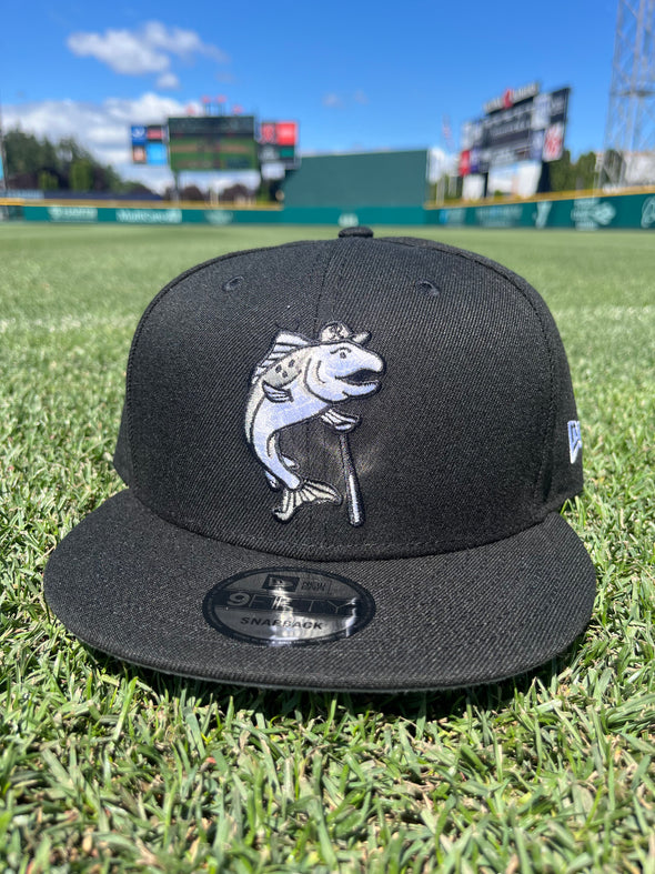 Tacoma Rainiers New Era 9Fifty Black Silver Sam Snapback