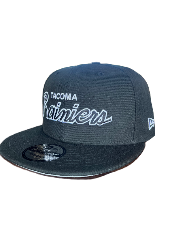 Tacoma Rainiers New Era 9Fifty Black Script Snapback