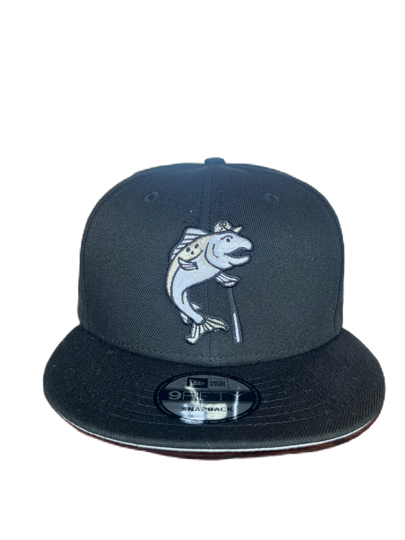 Tacoma Rainiers New Era 9Fifty Black Silver Sam Snapback