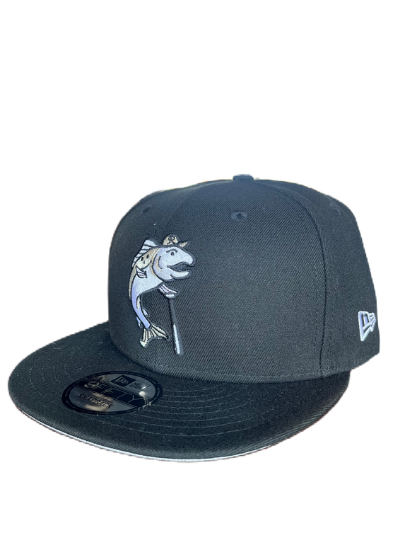 Tacoma Rainiers New Era 9Fifty Black Silver Sam Snapback