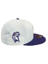 Tacoma Rainiers New Era 59Fifty Chrome Purple R Cap