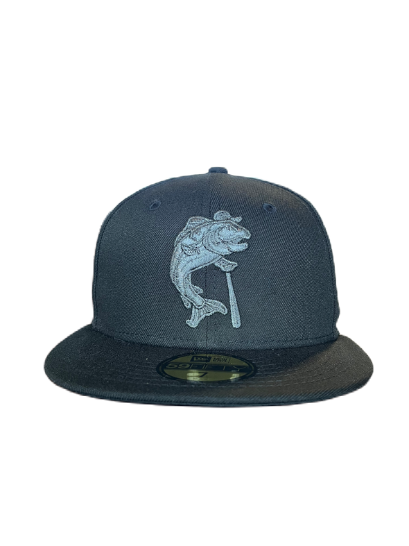 Tacoma Rainiers New Era 59Fifty Black Metallic Slammin' Sam Cap