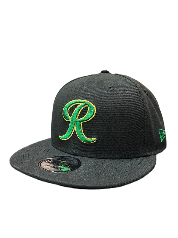 Tacoma Rainiers New Era 9Fifty Black Green Snapback