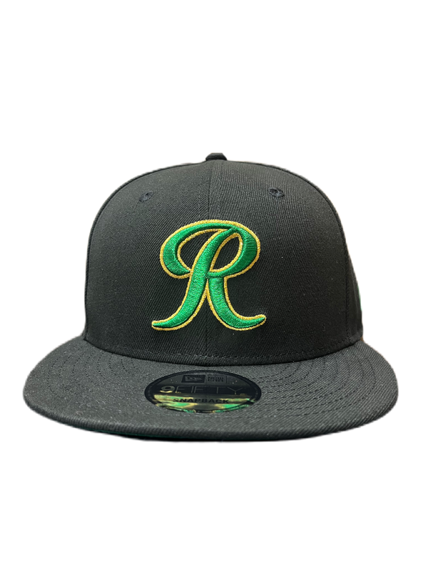 Tacoma Rainiers New Era 9Fifty Black Green Snapback