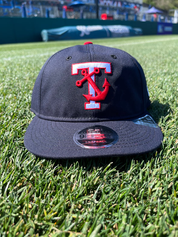 Tacoma Rainiers New Era 9Fifty Retro Crown Navy Tacoma Tugs Snapback