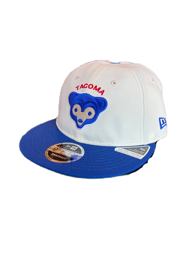 Tacoma Rainiers New Era 9Fifty Retro Crown Chrome Royal Tacoma Cubs Snapback