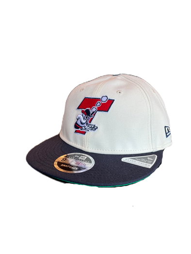 Tacoma Rainiers New Era 9Fifty Retro Crown Chrome Navy Tacoma Tugs Snapback