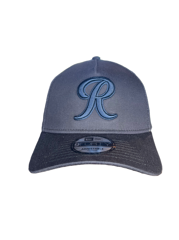 Tacoma Rainiers New Era 9Forty A-Frame Navy Tonal Cap