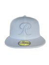 Tacoma Rainiers New Era 59Fifty White Tonal R Cap