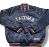 Tacoma Rainiers Official League Navy Satin Jacket