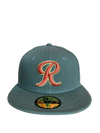 Tacoma Rainiers New Era 59Fifty Olive R Cap