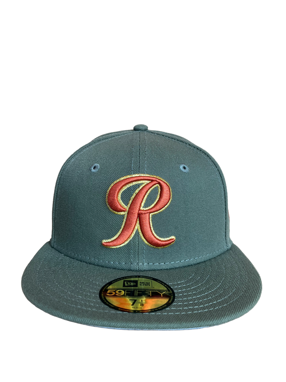 Tacoma Rainiers New Era 59Fifty Olive R Cap