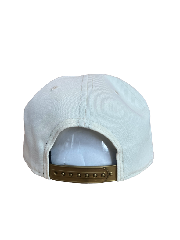Tacoma Rainiers New Era 9Fifty Chrome Gold Red R Snapback Cap
