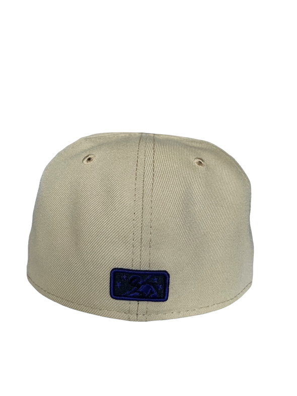 Tacoma Rainiers New Era 59Fifty Gold Black R Cap