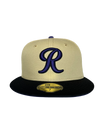 Tacoma Rainiers New Era 59Fifty Gold Black R Cap