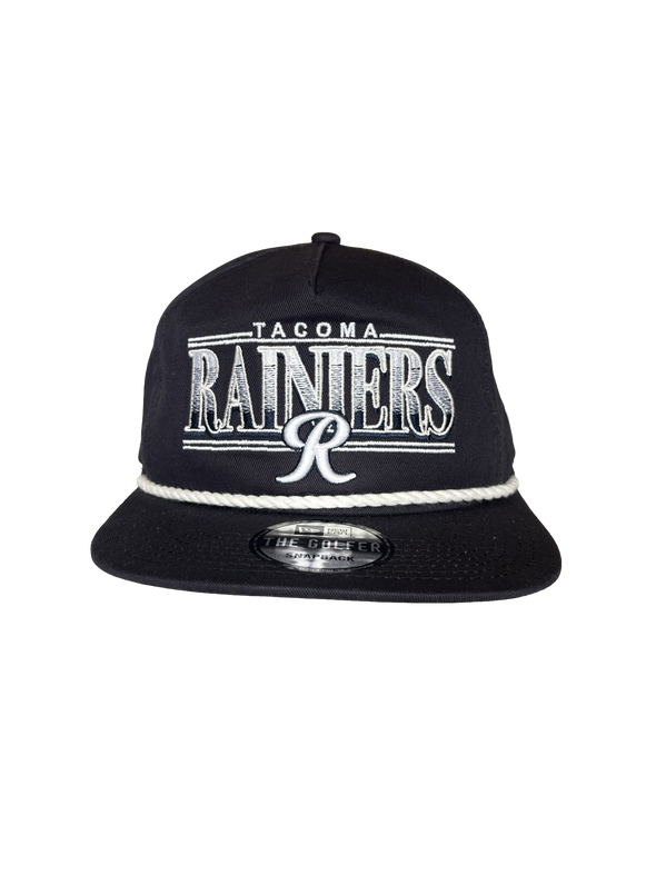Tacoma Rainiers New Era Navy Block Golfer Snapback