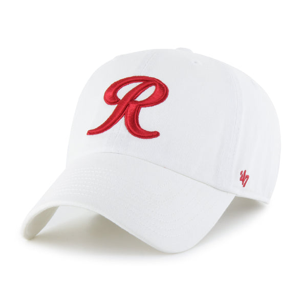 Tacoma Rainiers '47 Brand White Red R Clean Up Cap