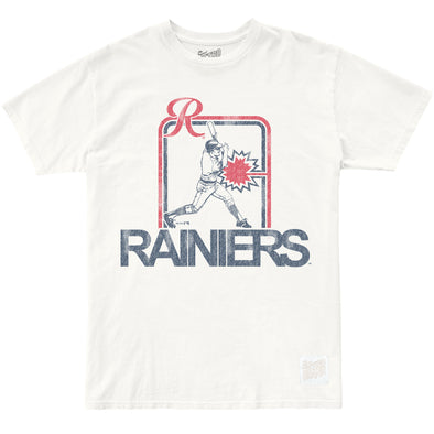 Tacoma Rainiers Retro Brand Vintage White Tee