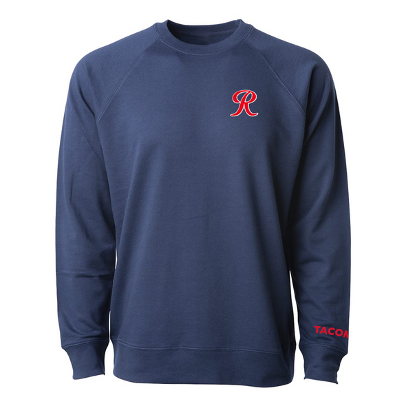 Tacoma Rainiers 108 Stitches Navy R Crew