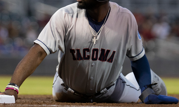 Tacoma Rainiers Authentic Game Worn 2024 Road Jersey