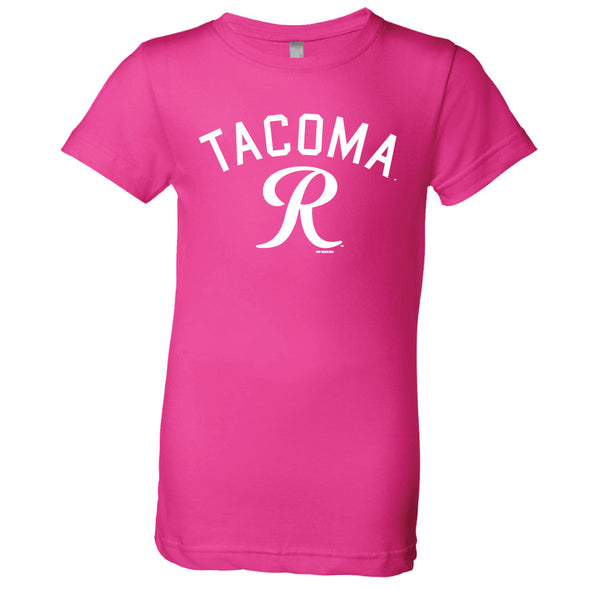 Tacoma Rainiers Toddler Pink Tacoma R Tee