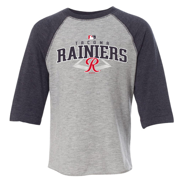 Tacoma Rainiers Toddler Navy Ace Raglan Tee