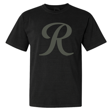 Tacoma Rainiers Black Tonal R Tee