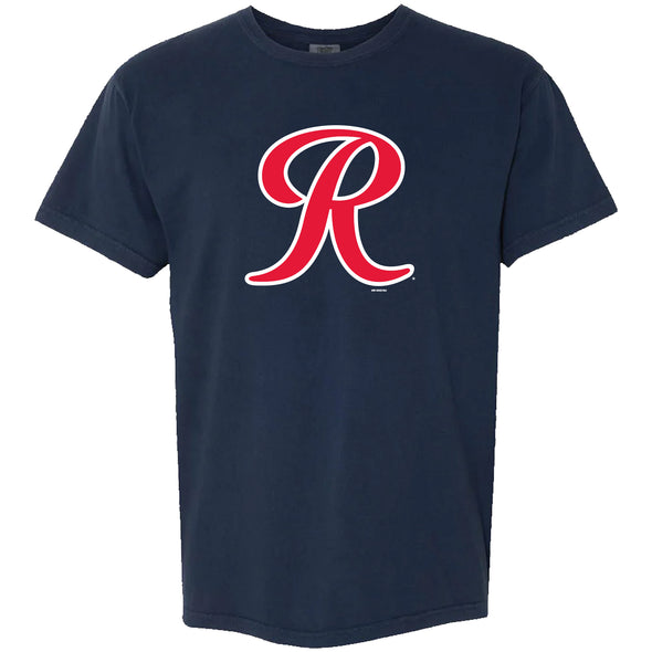 Tacoma Rainiers Navy Comfort Colors R Tee