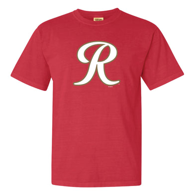 Tacoma Rainiers Red White Gold R Tee