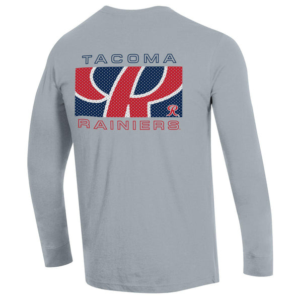 Tacoma Rainiers Champion Gray Long Sleeve Tee