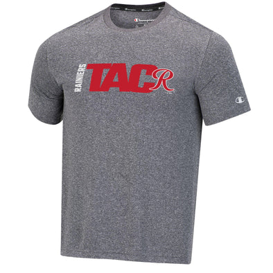 Tacoma Rainiers Champion Gray Short Sleeve Tech Tee