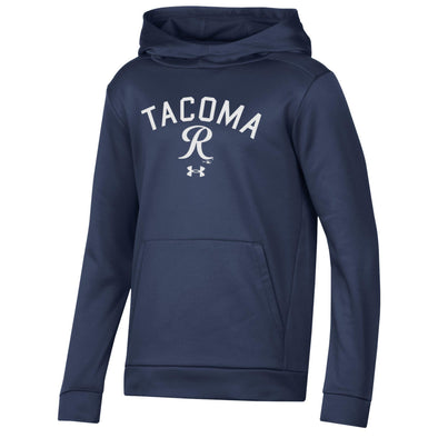 Tacoma Rainiers Under Armour Youth Navy Tech Hood