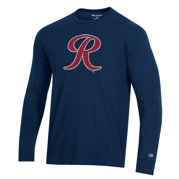 Tacoma Rainiers Champion Navy Long Sleeve Tee