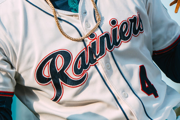Tacoma Rainiers Authentic Game Worn 2024 Home Jersey