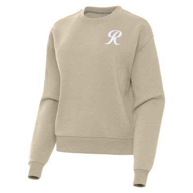 Tacoma Rainiers Antigua Women's Khaki Victory Crew