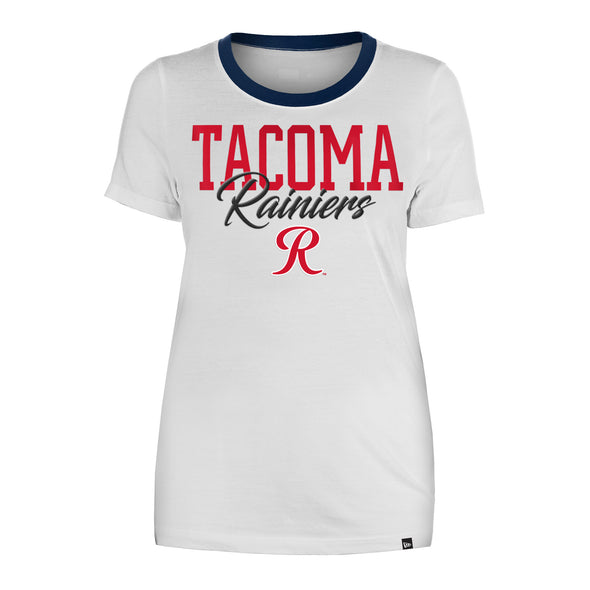 Tacoma Rainiers New Era Women's White Game Day Tee