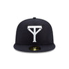 Tacoma Rainiers New Era 59Fifty Navy Tacoma Yankees Cheney Patch