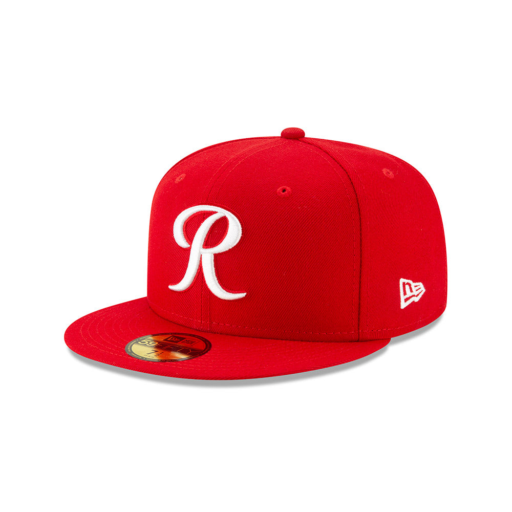 New Era 59FIFTY Logo Fitted Hat | Black/Red