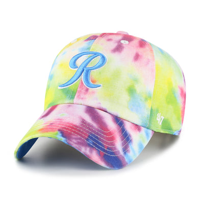 Tacoma Rainiers '47 Brand Youth Tie Dye Spectral Clean Up Cap