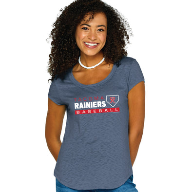 Youth Champion Red Tacoma Rainiers Jersey T-Shirt Size: Large