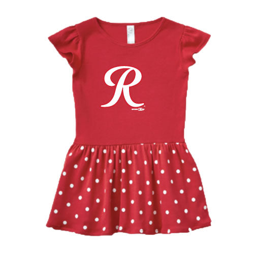 Tacoma Rainiers Infant / Toddler Red Rib Dress