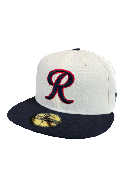 New Era Caps Atlanta Braves Chrome 59FIFTY Fitted Hat Chrome/Navy