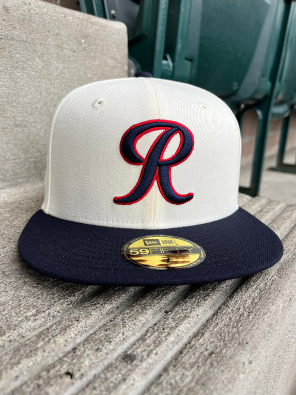 Tacoma Rainiers New Era 59FIFTY Red White Front R Cap 7 3/4